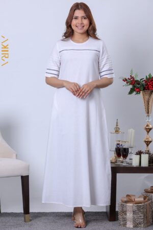 White Affair Detail Dress