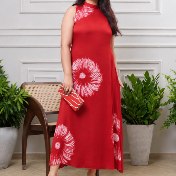 Quintessa Glow Silk Dress