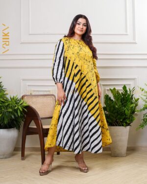 Aurelia Glow Batik Dress