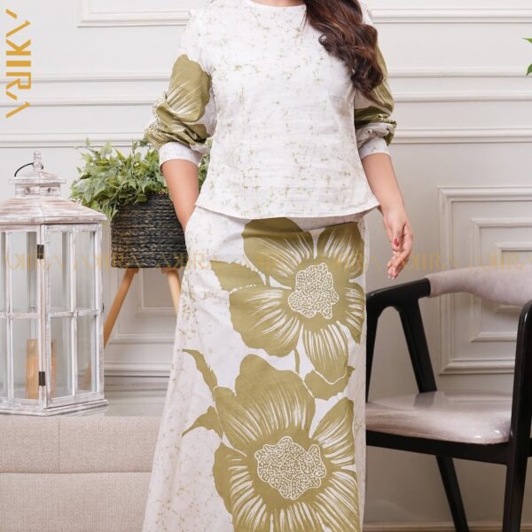 Dyna Floral Batik Skirt