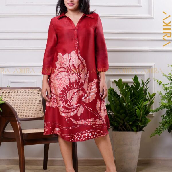 Mesa blossom Silk Dress