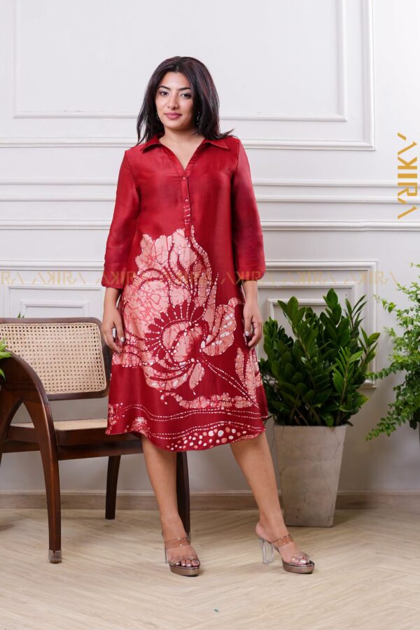 Mesa blossom Silk Dress