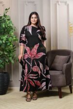 Caelina Modern Batik Dress