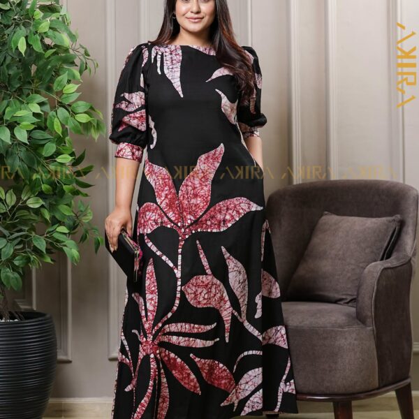Caelina Modern Batik Dress