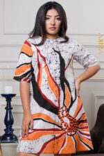 Serene Orchid Batik Dress