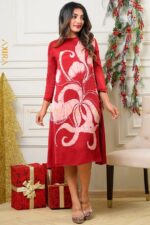 Luvina Silk Party  Dress
