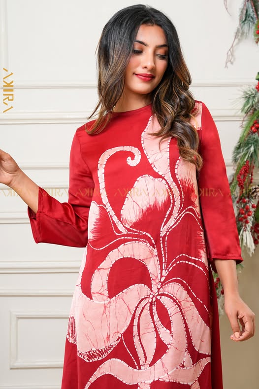 Luvina Silk Party  Dress