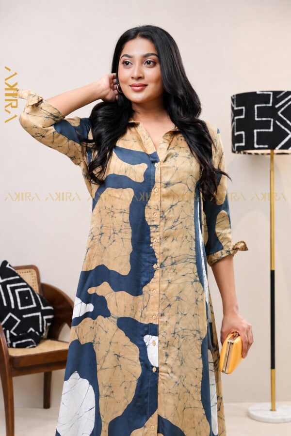 Timeless Flora Batik Silk Dress