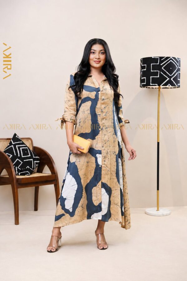 Timeless Flora Batik Silk Dress