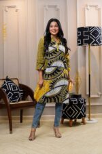 Dahila Designer Batik Kurthi Top