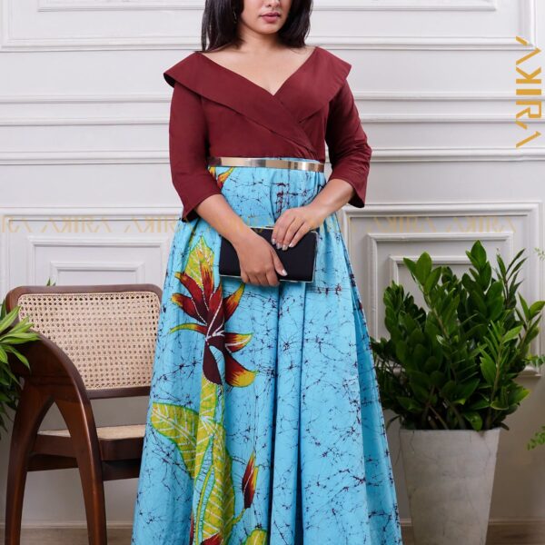Empress Lace Batik Dress