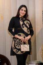 Dark Misty Batik Kurthi
