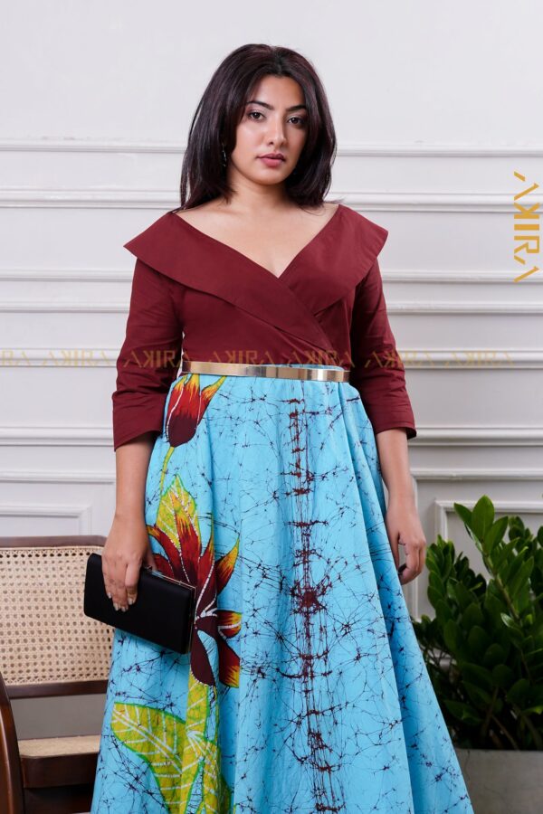 Empress Lace Batik Dress