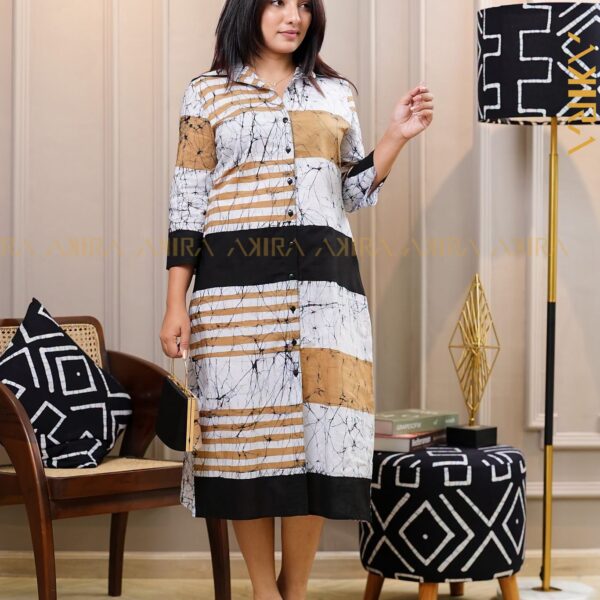 Crystal Majesty Batik Dress