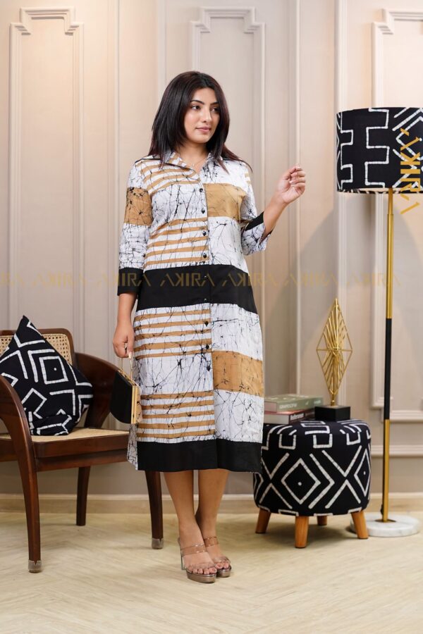 Crystal Majesty Batik Dress