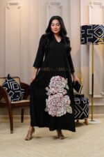 Roselina Designer Batik Detail Dress