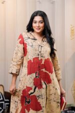 Ivory Serenade Batik Dress