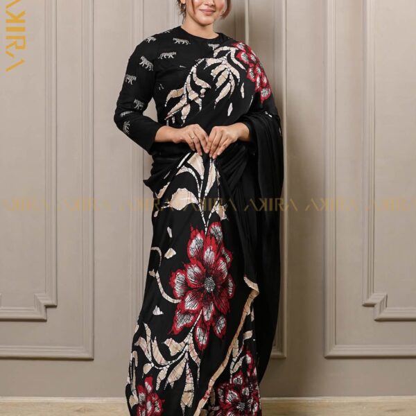 Royal Elegance Batik Silk Saree