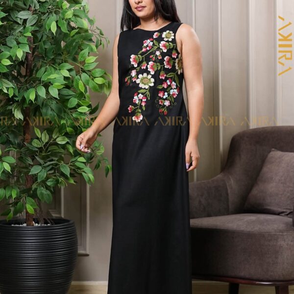 Adeline Flora Detail Dress