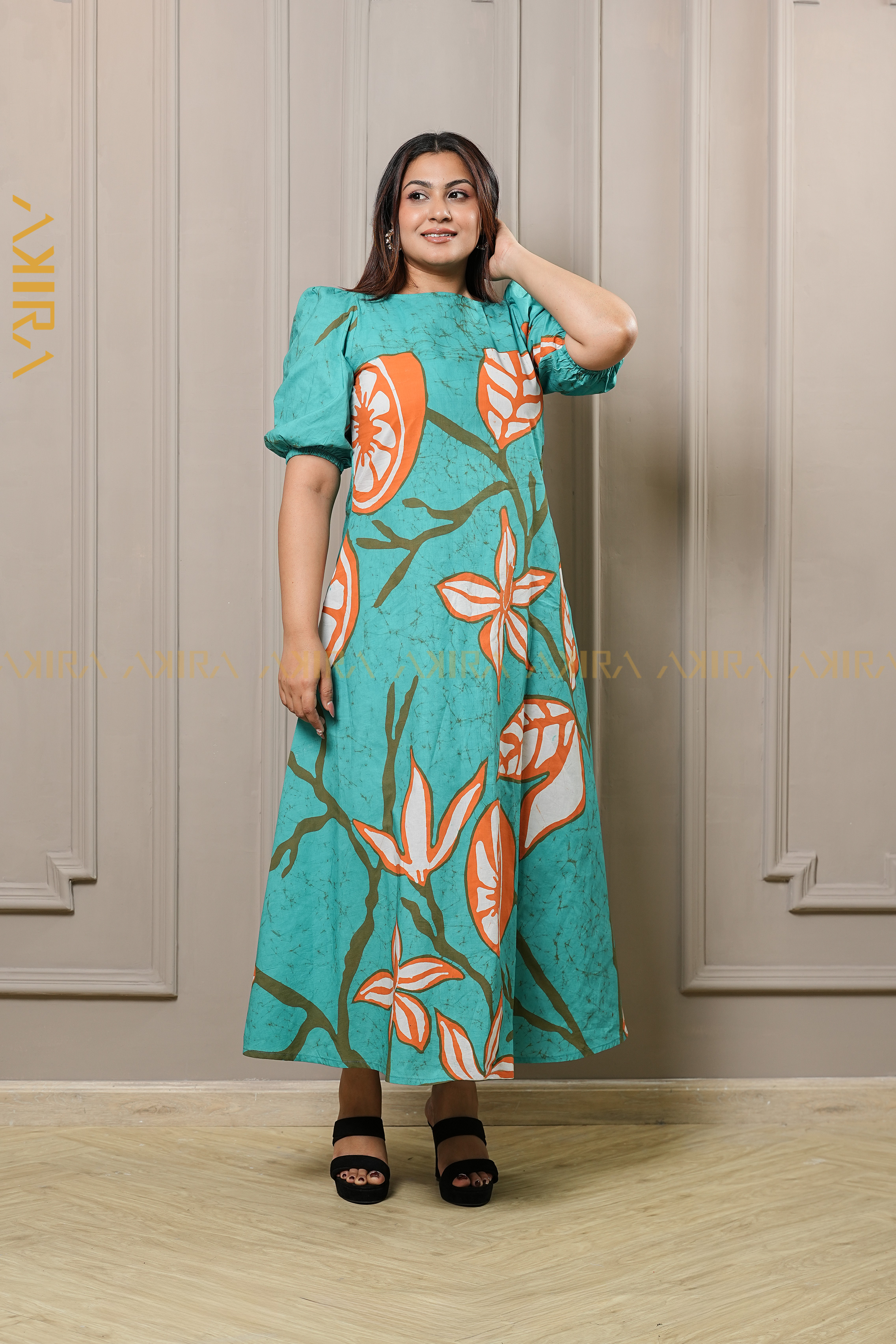 Everlyn Batik Designer Dress