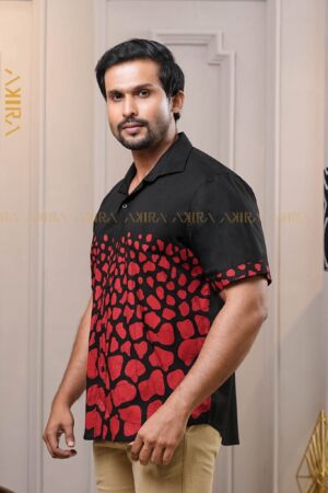 Axton Batik Cotton Shirt 1