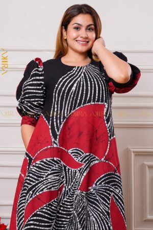 Crowned Beauty Batik Dress 1