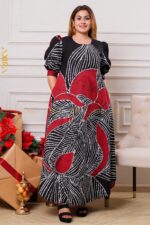 Crowned Beauty Batik Dress
