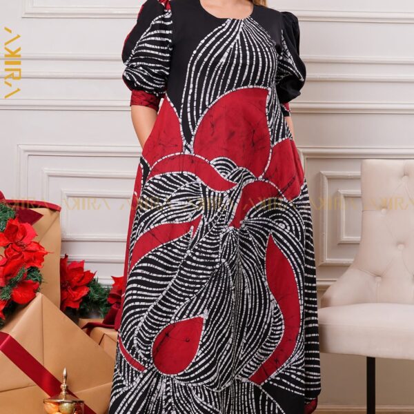 Crowned Beauty Batik Dress
