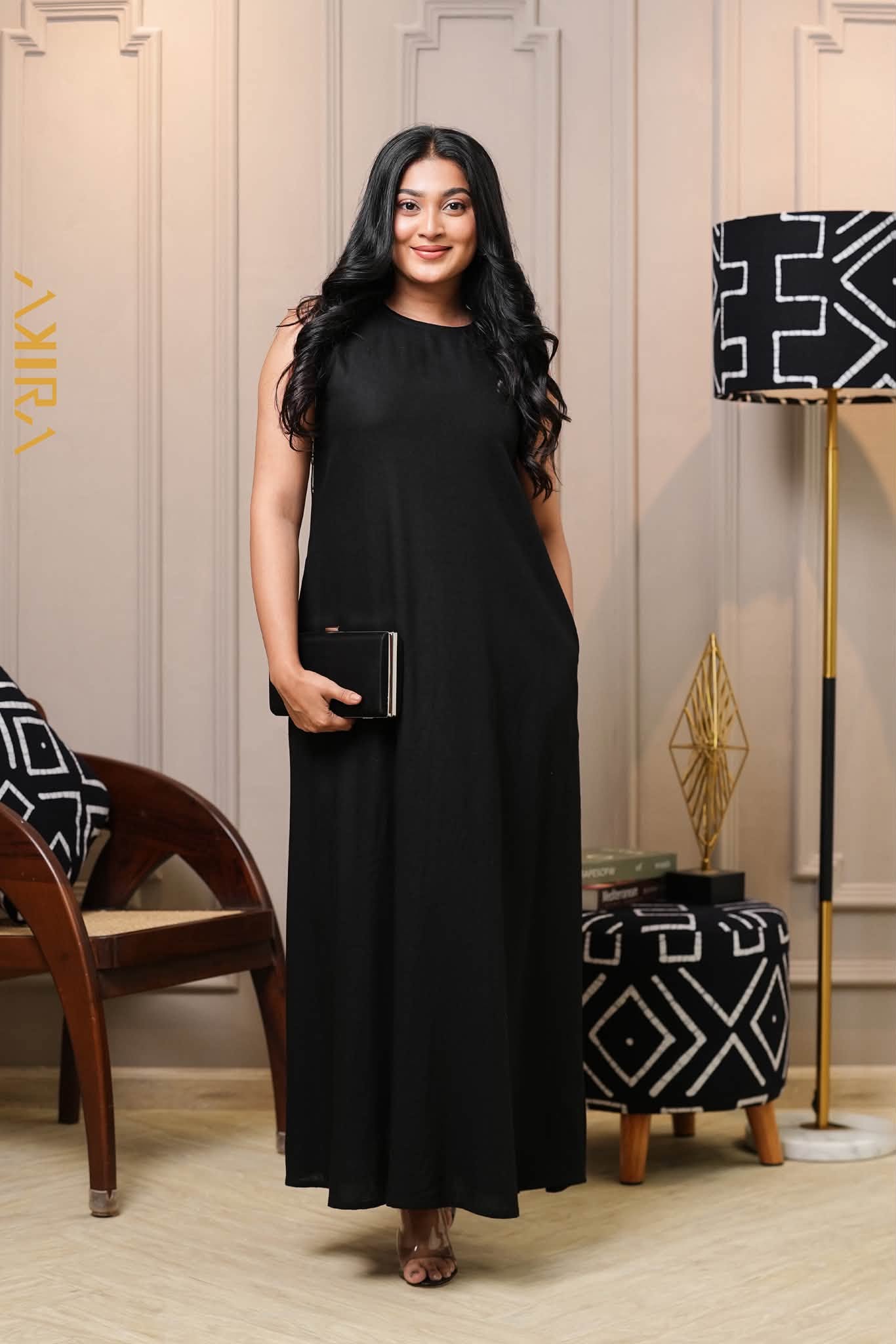 Dark Mirage Elegant Dress