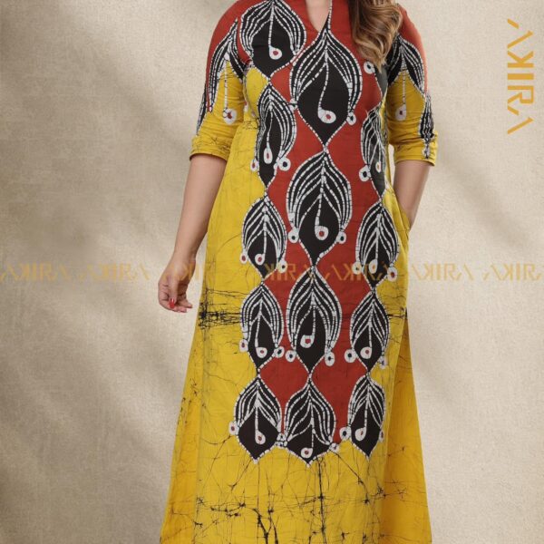 Dicentra Batik Designer Dress