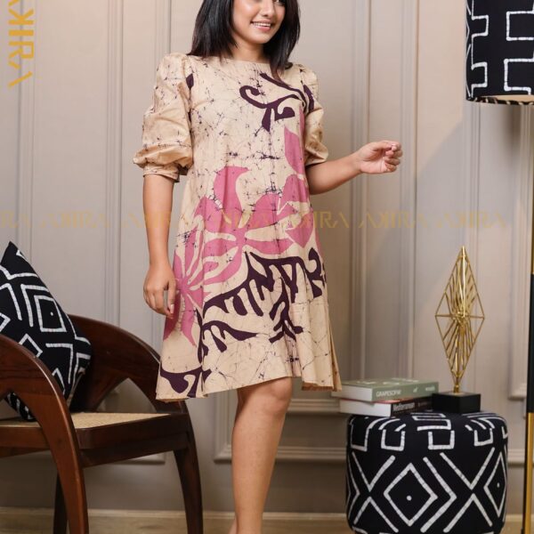 Floral Enchanted Batik Dress