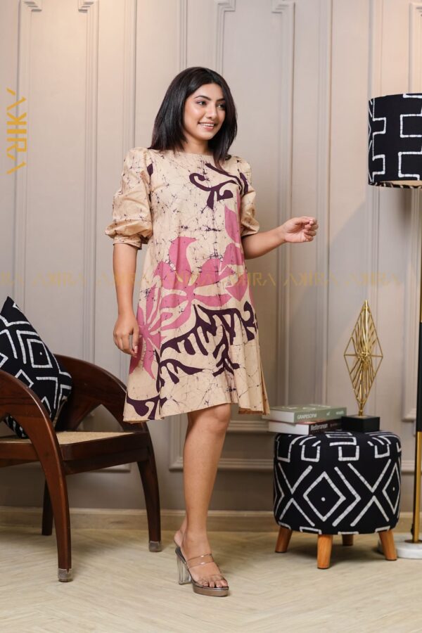 Floral Enchanted Batik Dress