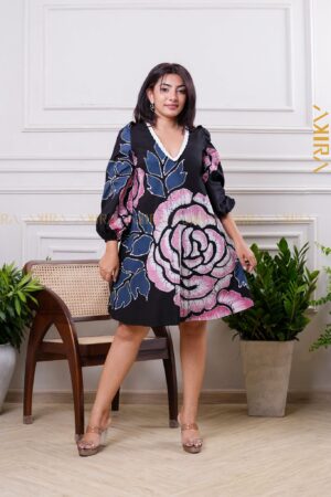 Floral Primrose Batik Dress