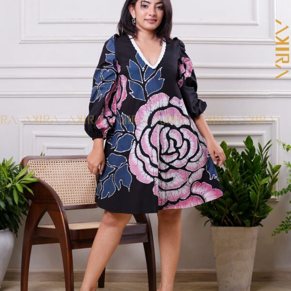 Floral Primrose Batik Dress