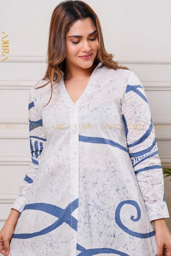 Helena Batik Designer Dress