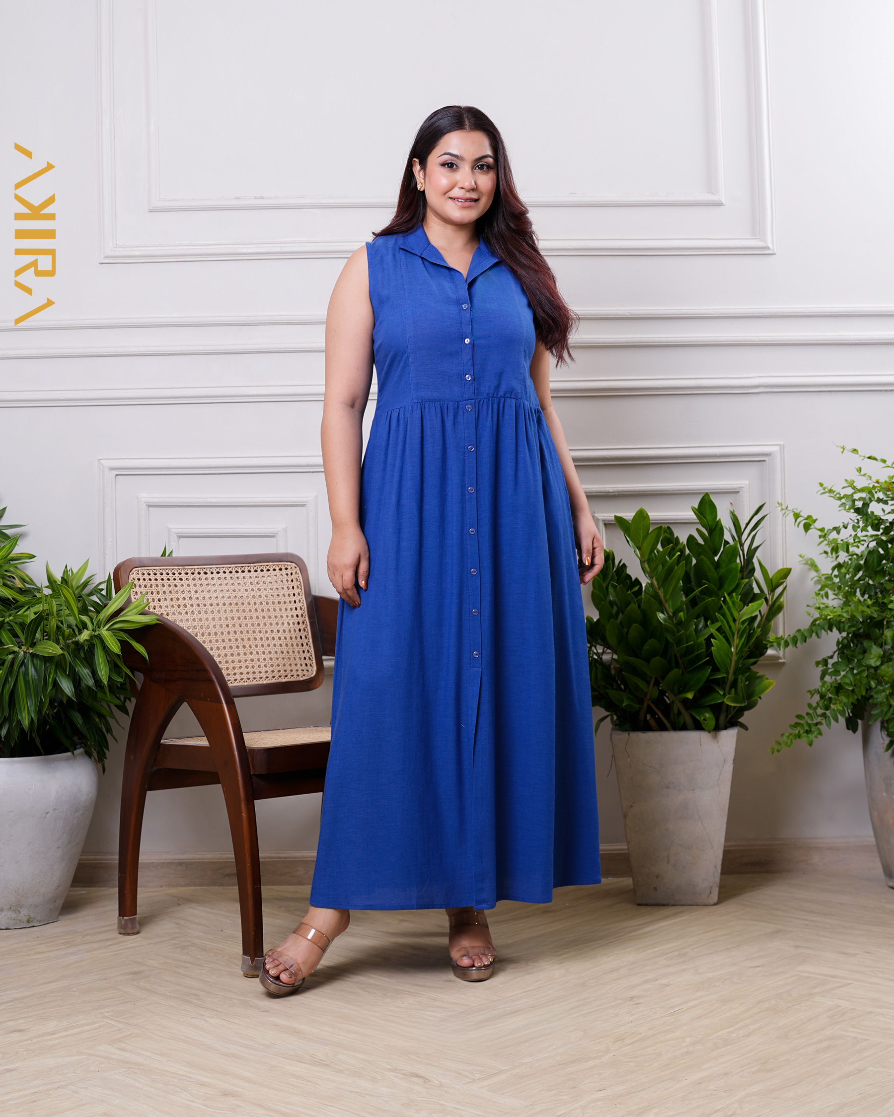 Helena Batik Designer Dress