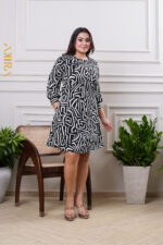 Zebra Patternt Dress