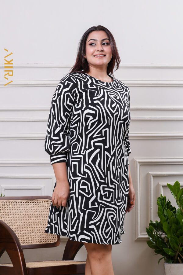 Zebra Patternt Dress