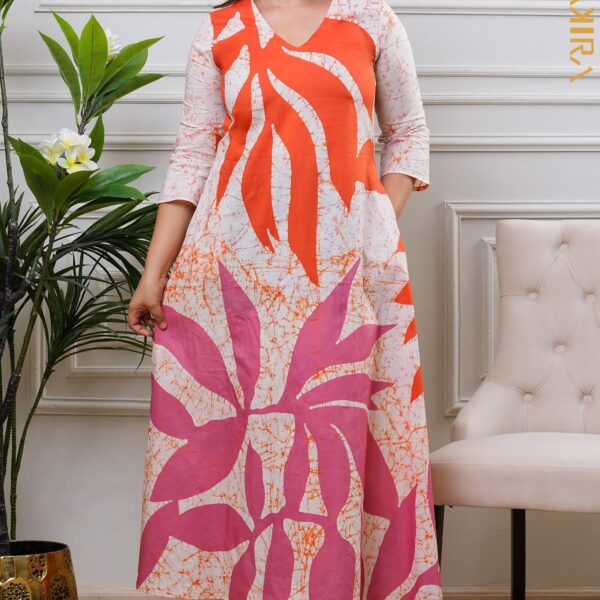 Modeline Batik Designer Dress