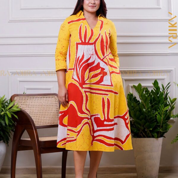 Monaca Elegant Batik Dress