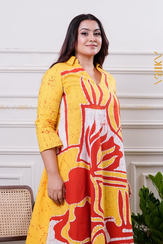 Monaca Elegant Batik Dress