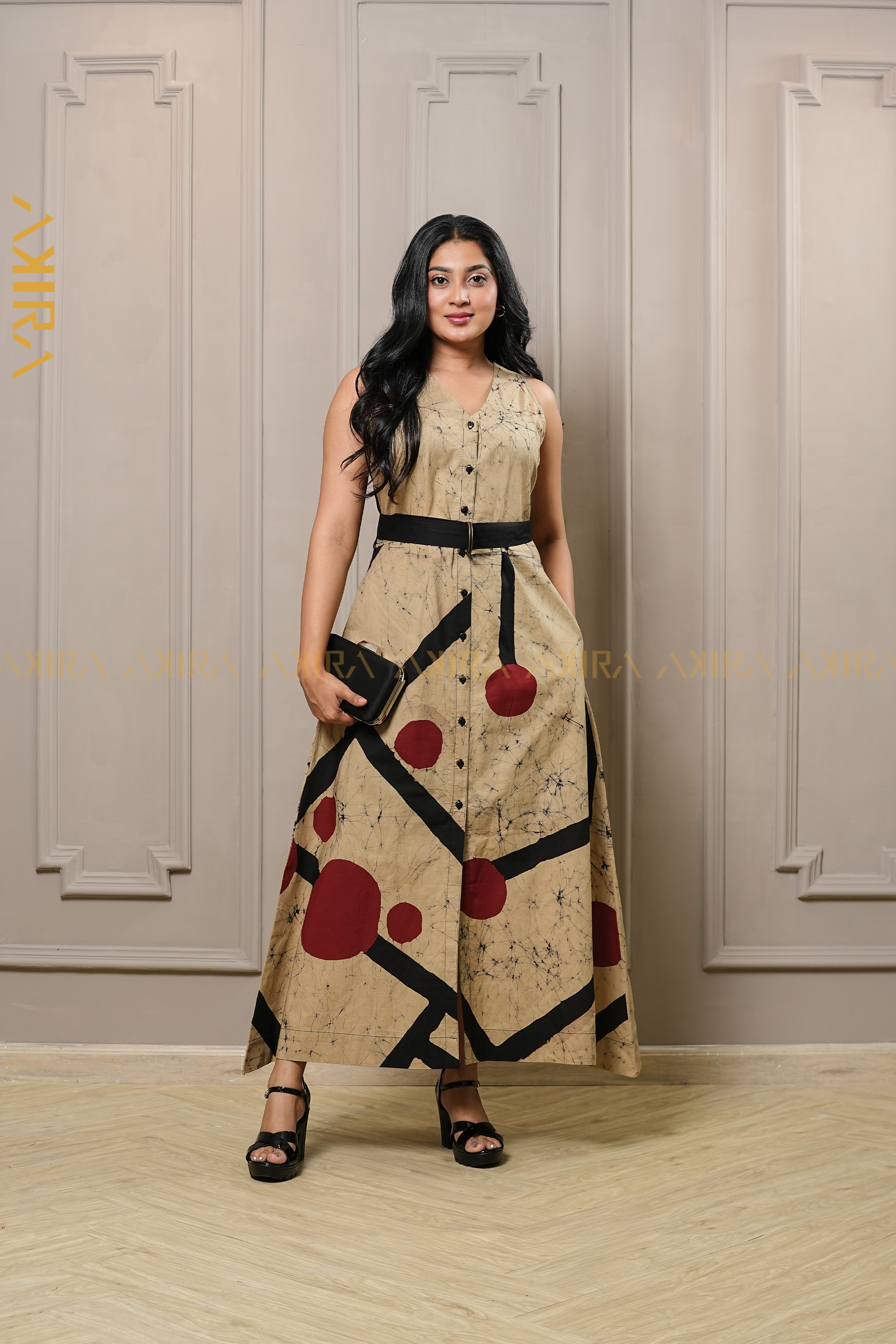 Primrose Elegance Batik Dress