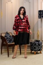 Ophelia Lovelle Silk Party Dress