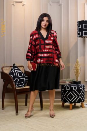 Ophelia Lovelle Silk Party Dress