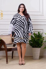 Celestial Lily Batik Dress Poncho