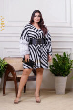 Celestial Lily Batik Dress Poncho