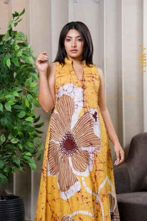 Victoria Maze Batik Dress1