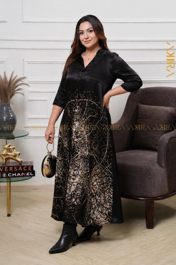 Eliyana Luxe Silk Dress