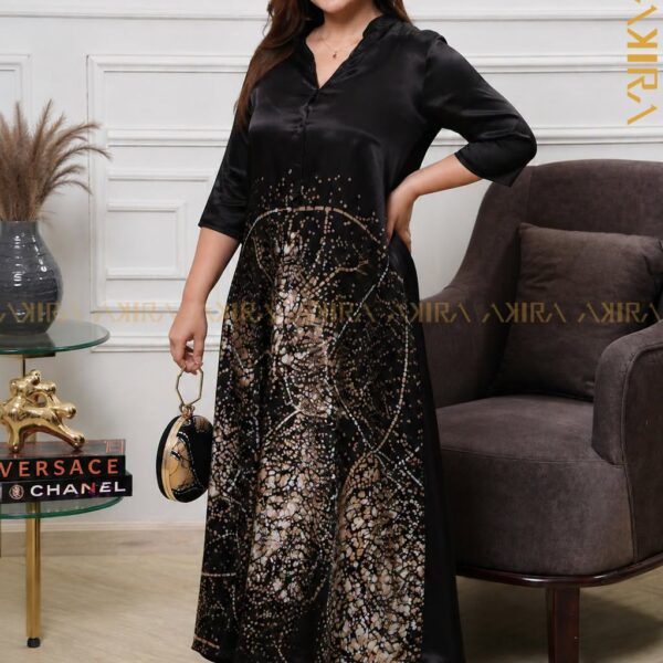 Eliyana Luxe Silk Dress