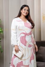 Zavina Elegant Silk Party Dress